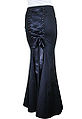 5 - Black Gothic Long Fishtail Skirt.jpg