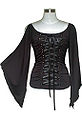 2 - Black Lace-up Gothic Outfit - Top.jpg