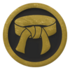 Golden Belt Badge