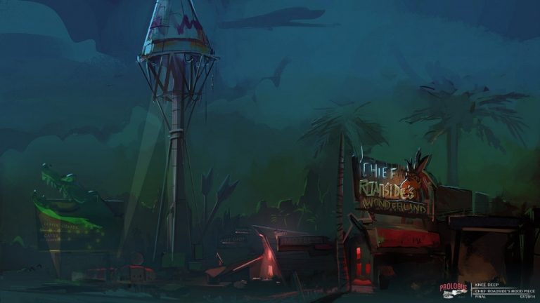 [KNEE DEEP] Concept art, development prototype gallery